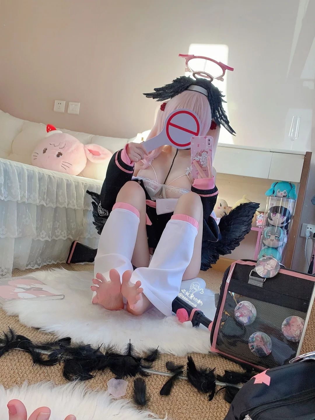 哎我黑切讷_No_001_蔚蓝档案·下江小春_46P,3V_1_26GB tg@simisebaisi 【丝足阁】016.webp